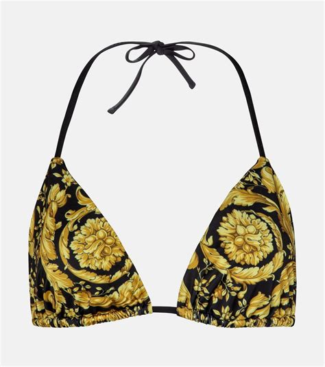 versace badeschuhe|versace bikini tops.